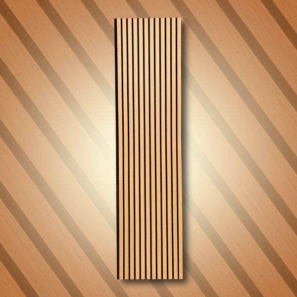 Warm Teak Acoustic Panel | Premium Soundproof Wood Wall Acupanel