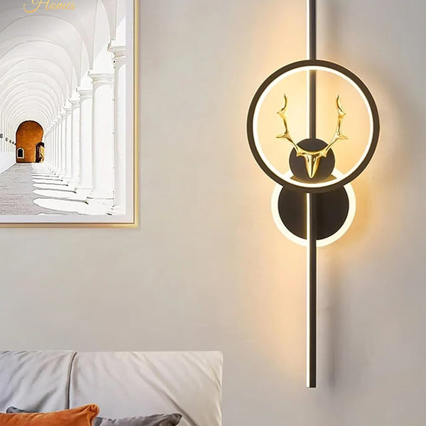 Royal Stag 600mm LED Deer Head Wall Light