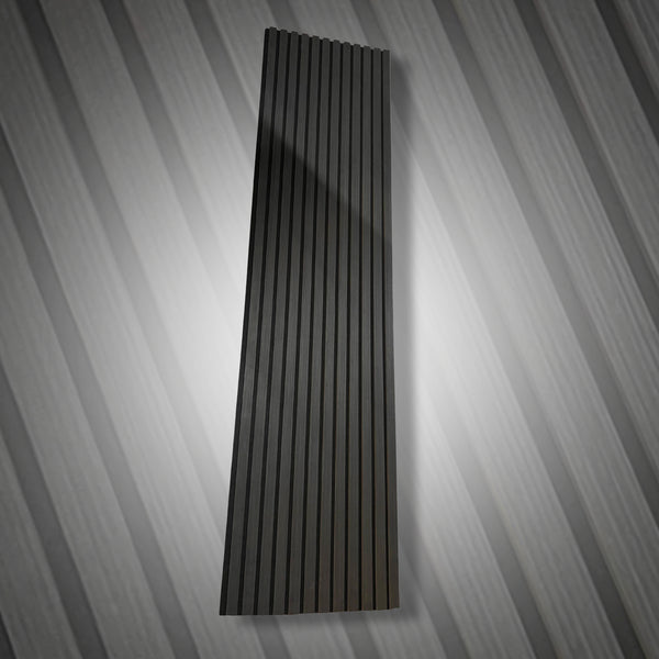 Midnight Ebony Acoustic Panel – 270x60cm Premium Soundproof Wood"