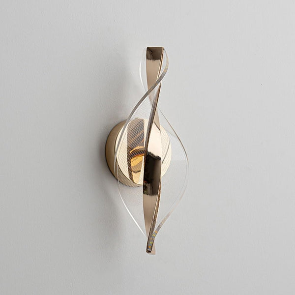 Pin Dot Modern Spiral LED Wall Light
