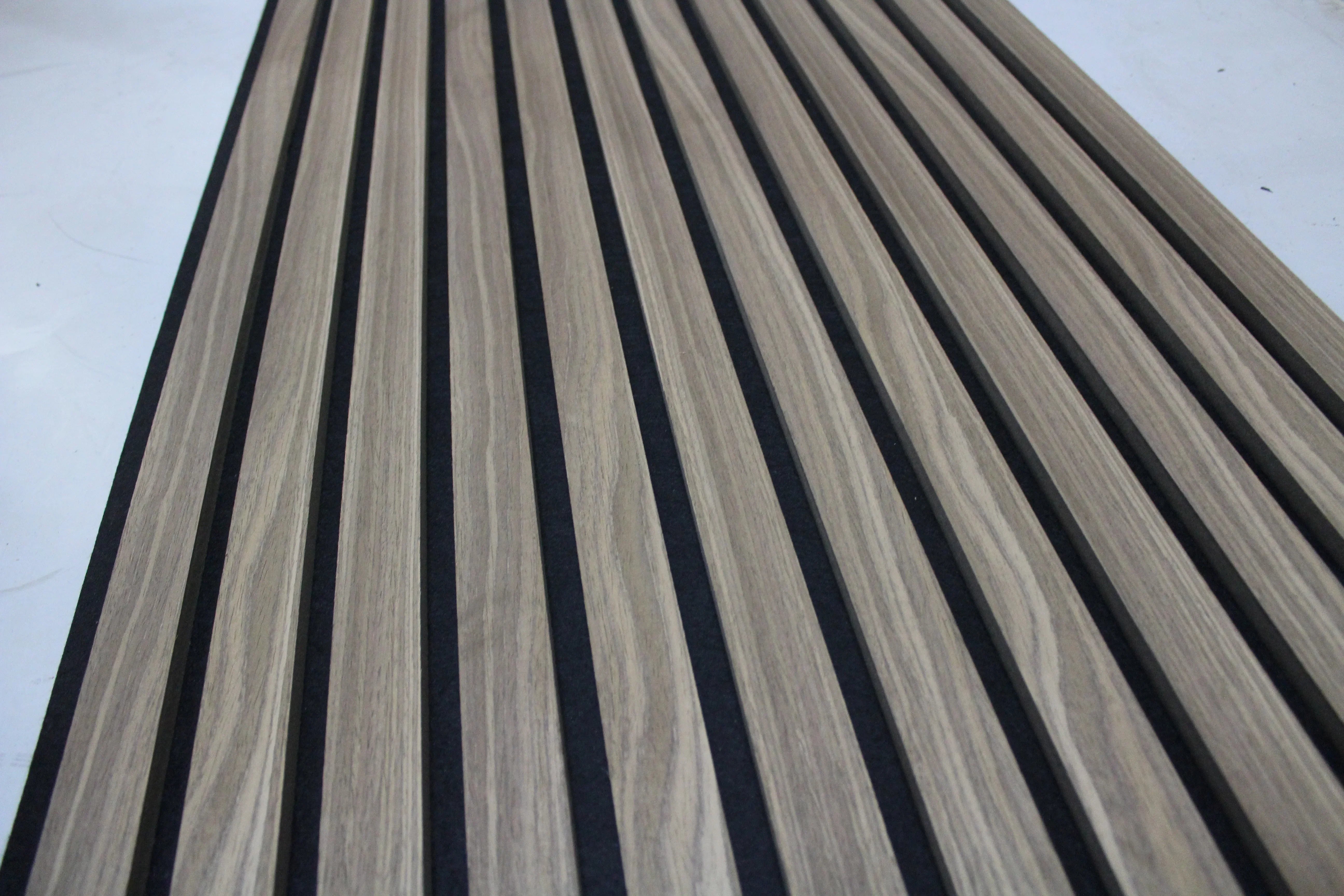 Acoustic Wallpanel | Smoked Walnut | 270x60 cm